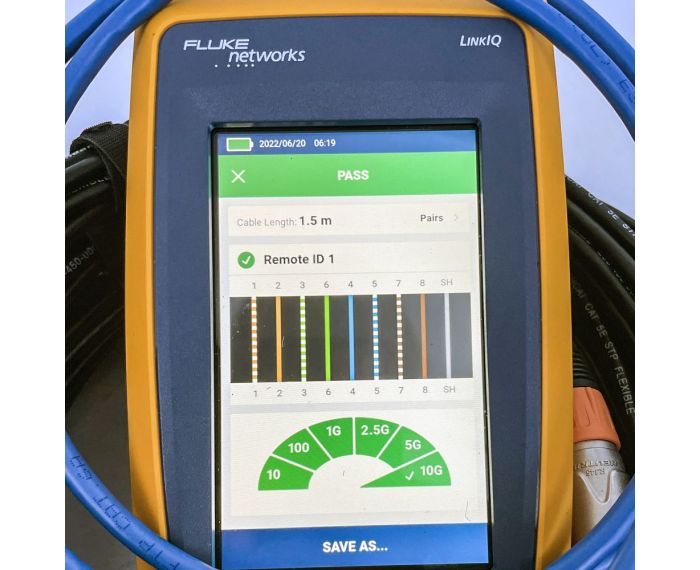 New Fluke LinkIQ Cat Verifier