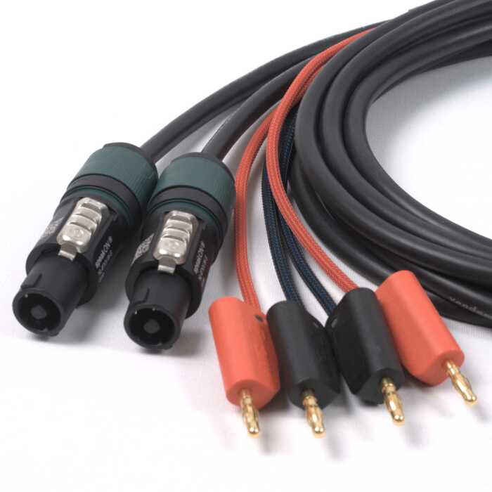 REL TWINCore Subwoofer Cable For Dual Stereo Sub Setups