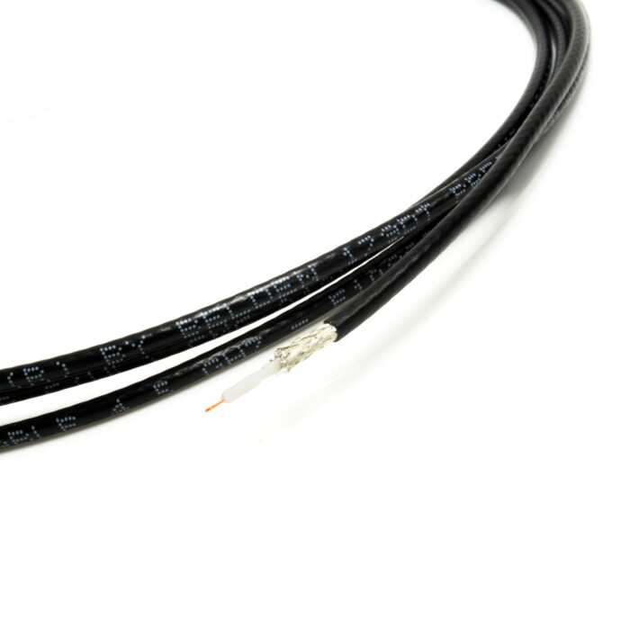 Belden 179DT Miniature 75 ohm Coaxial Cable. Light weight. thin. flexible Coax