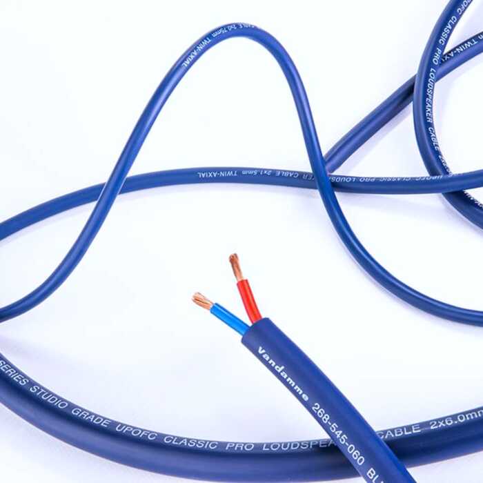 Van Damme Blue Series Passive Speaker Cable