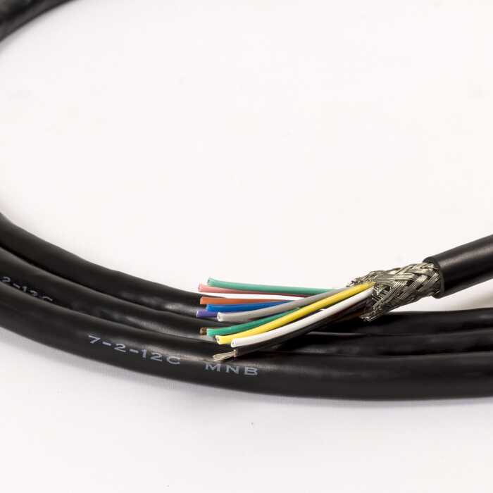 Screened 12 Core Defence Standard Cable. 72-12-C. Din. DC Power data RS232 bulk 