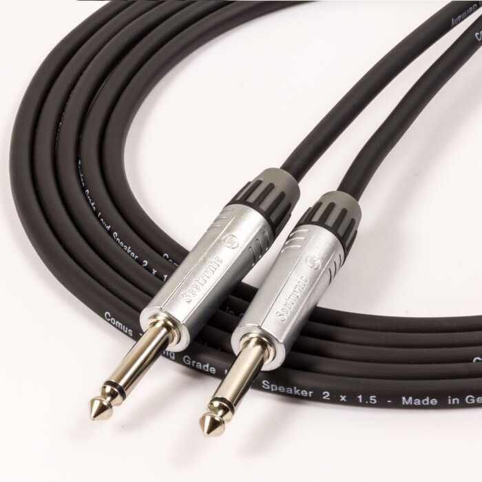 Guitar Amp to Cab Mono Jack Speaker Cable. 2 Pole Head to Cabinet Lead. PRO
