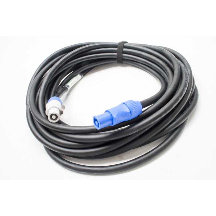 10m NAC3FCA-NAC3FCB Neutrik Powercon H07 Cables. 20 amp Connectors. NAC3FCA. PA Speaker link lead