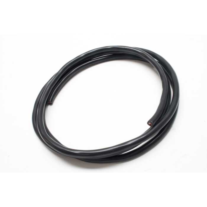 2m Standard Black Maser 2x2.5mm Pro Speaker Cable, Slight Blemishes On The Jacket.