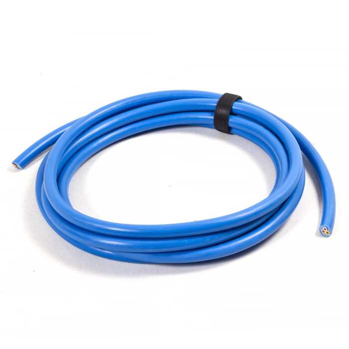3m Blue Arctic Flexible Mains Cable 3x2.5mm 20amp - Minor Scuffs