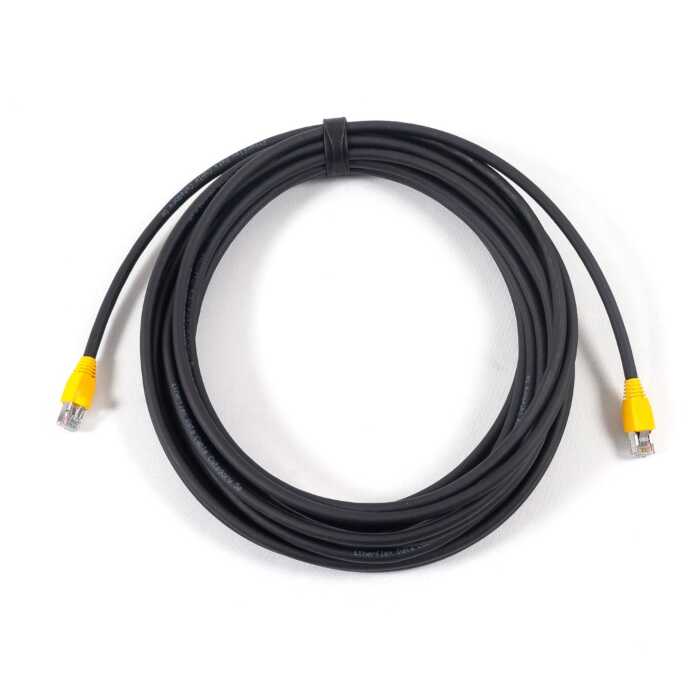 Cat5e Network Cables - YELLOW BOOTS - Etherflex cable - 10m