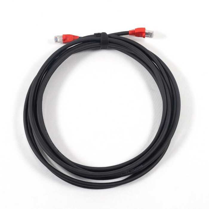 Cat5e Network Cables - RED BOOTS - Etherflex cable - 5m