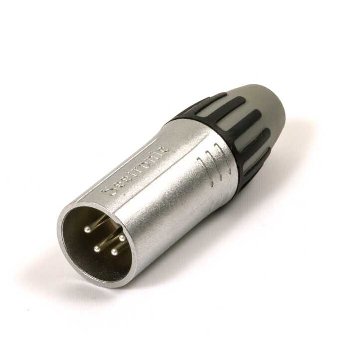 SEETRONIC 4 Pin Male XLR Connector. SCMM4. Microphone. DC Power. Headphone Amp