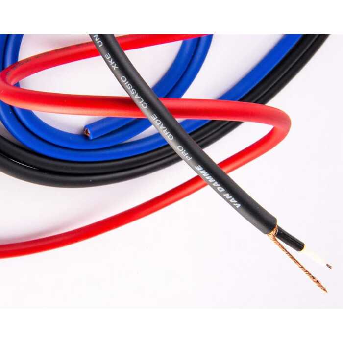 Van Damme Unbalanced Pro Patch LITE Cable (4.65mm OD). Instrument. 268-005-000