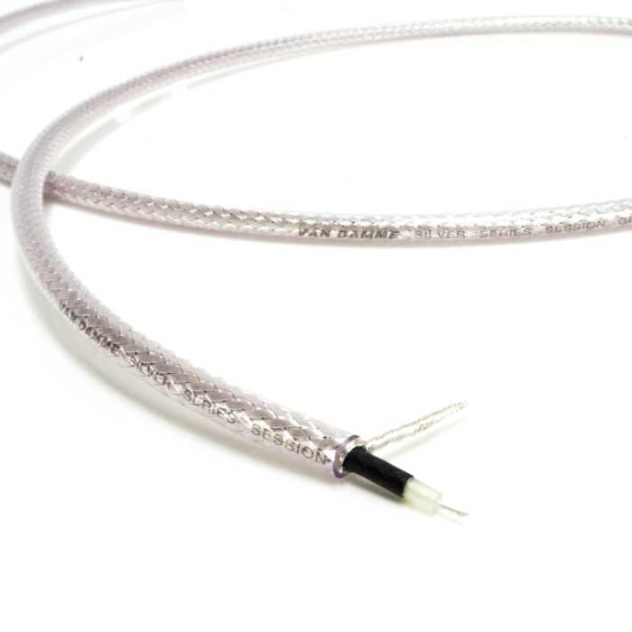Van Damme Silver Series Session Grade Hi-Cap 125pF instrument cable