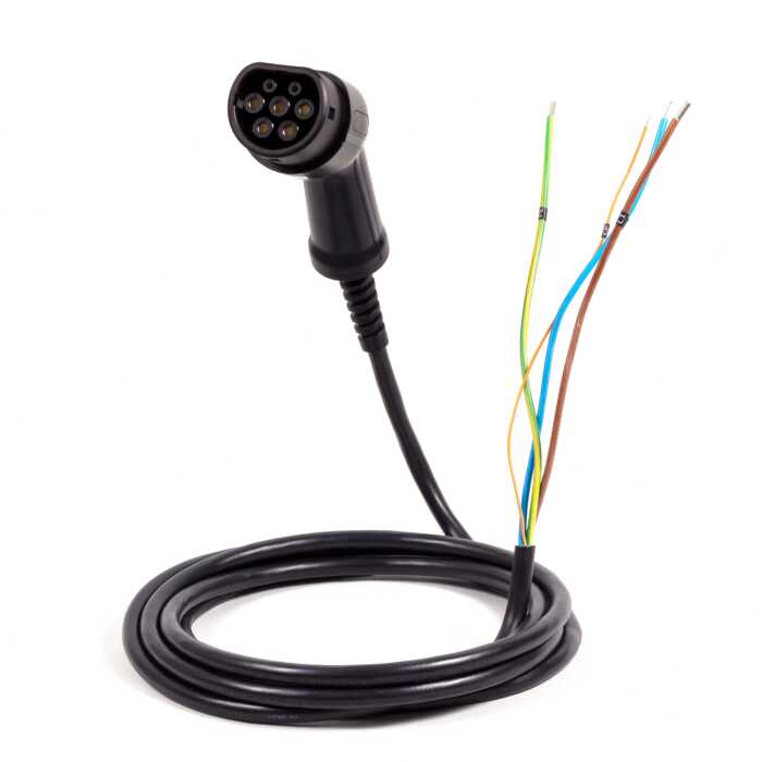 Domestic Type 2 EV Charging Cable - Tethered 