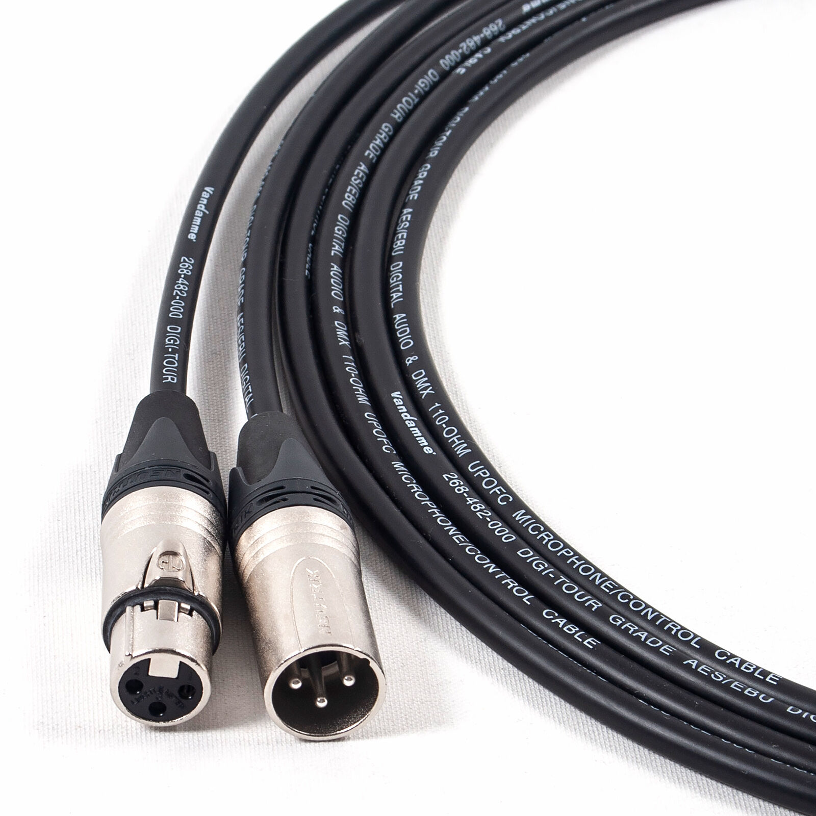 Van Damme 268-482-000 DMX 3 Pin XLR to XLR Lead