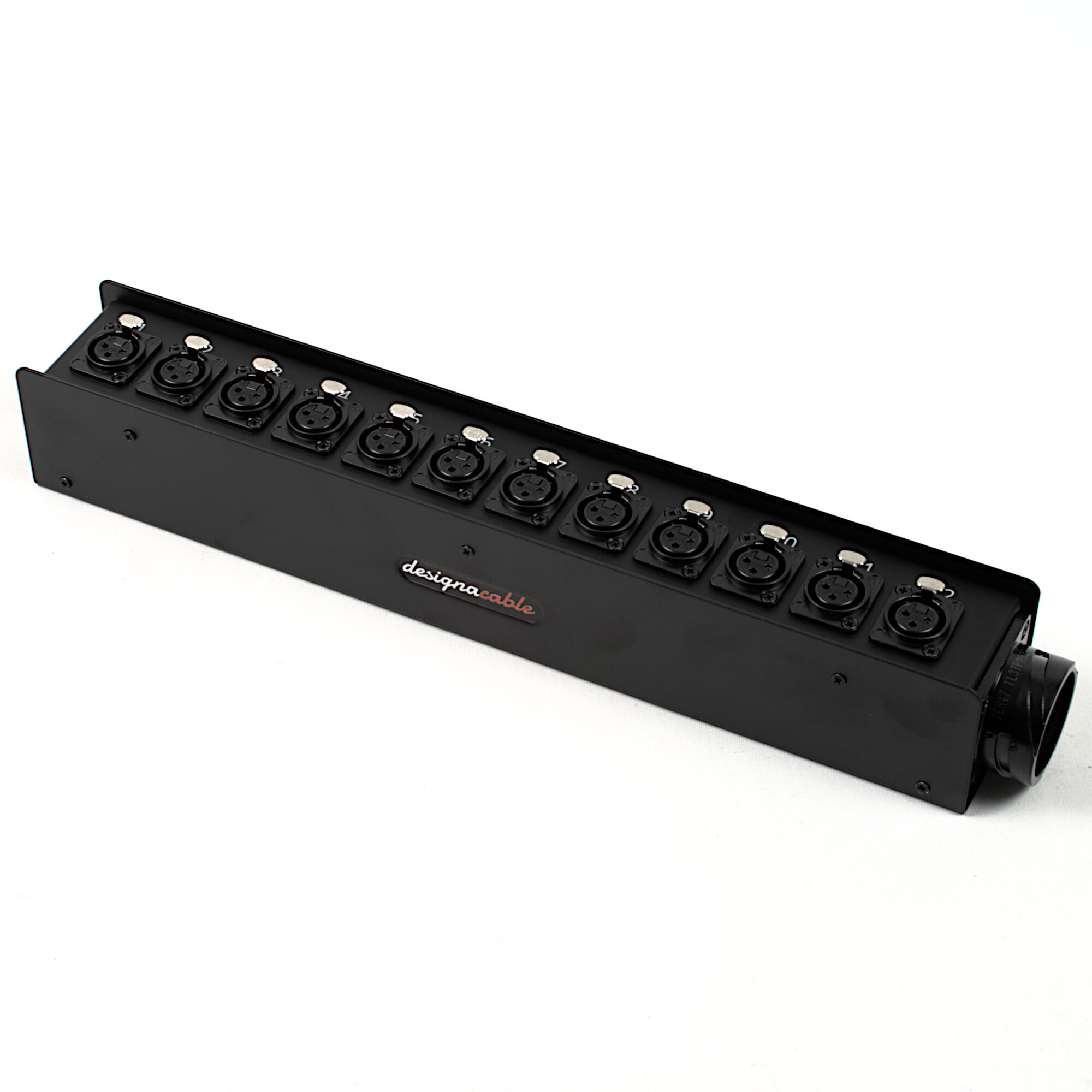 12 Way VDM Stage Box,Neutrik XLRs, Wall Box Snake Cable Loom