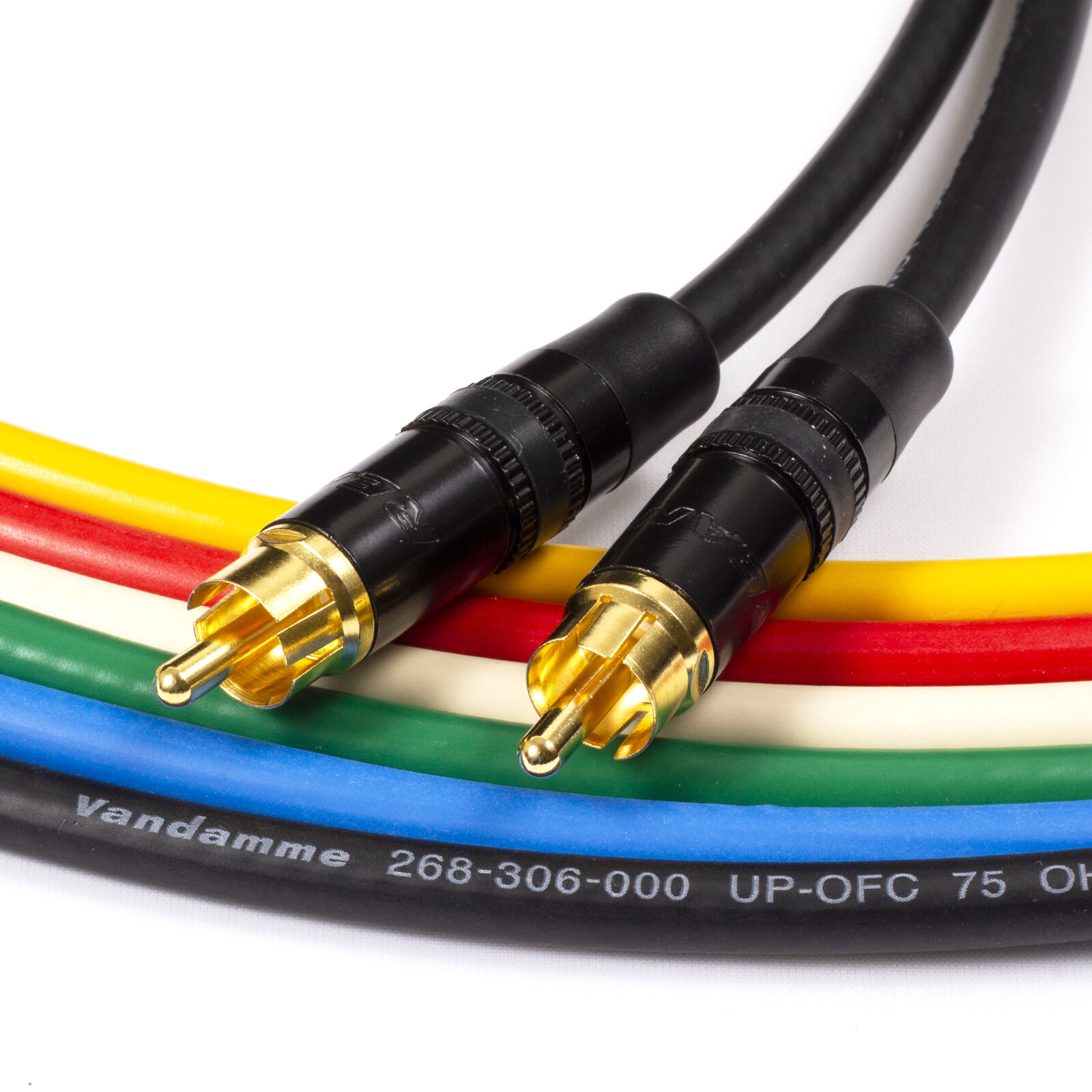 Câble Audio numérique plaqué or connecteur SPDIF mâle RCA mâle à mâle pour amplificateurs