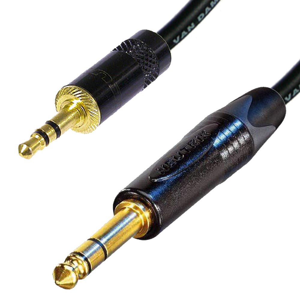 6.35mm To RCA Splitter Cable - Gold Plated TRS Female To Dual RCA Male 25CM
