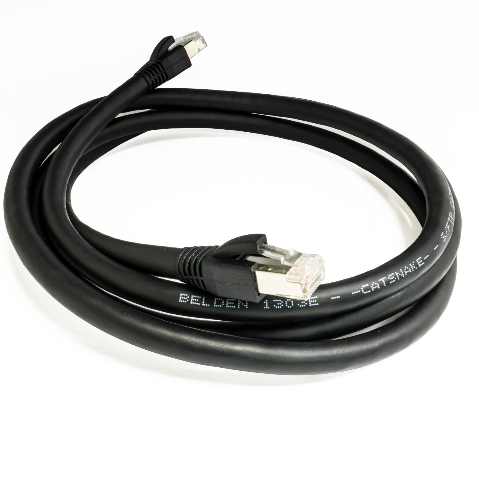 Cavo Di Rete Belden 2412F CAT6+ F/UTP, 50 Piedi (circa 15 Metri), Nero, Rame Solido, Per Installazioni