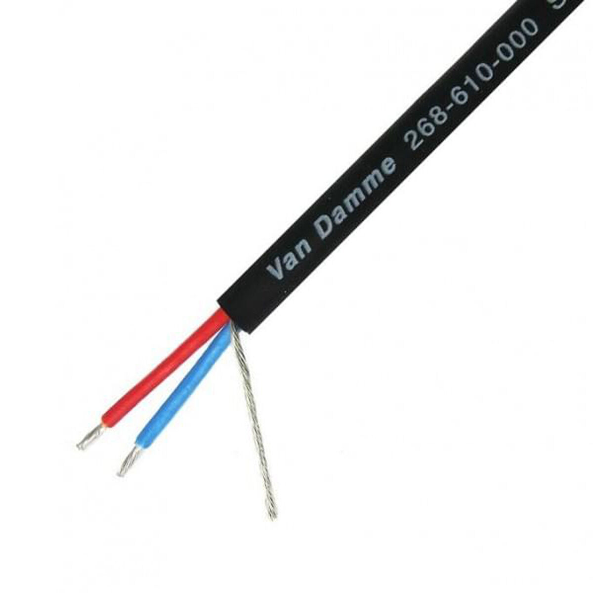 Thin & Flexible Van Damme DMX 512 Smart Control 1 Pair Cable. 268