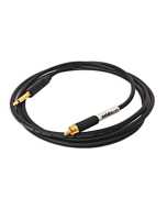 Evolution Cords Tough Ultra Lite 2m Tattoo Clip Cord Straight RCA to Jack Cable
