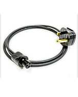 QUAD 3 Pin Mains Power Cable. Straight 3amp. Quad 33. 303 power amplifier. FM3 Tuners