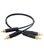 Gold Twin RCA to RCA Lead. Shielded Dual Phono to Phono Audio Cable 1m 3m 10m +