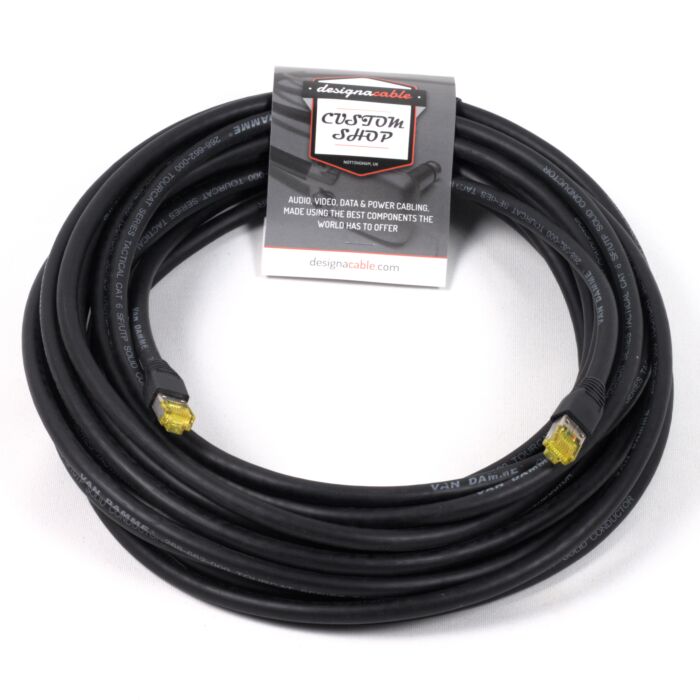 7m Van Damme Tourcat Cat 6 SFUTP with RJ45 Connectors Ethernet Cable