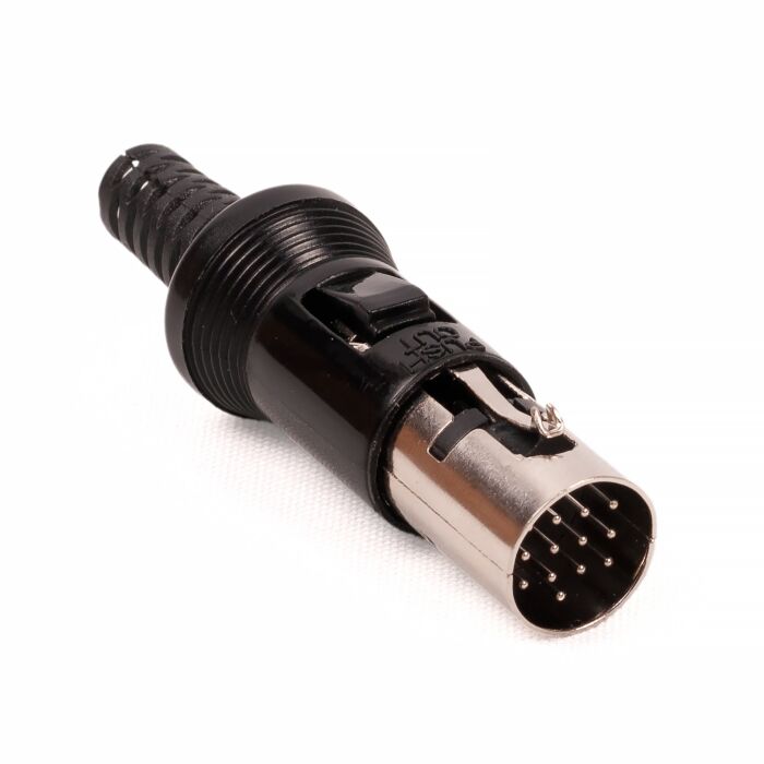 13 Pin Din Male Plug Connector. For ATARI ST / KENWOOD / ROLAND GK