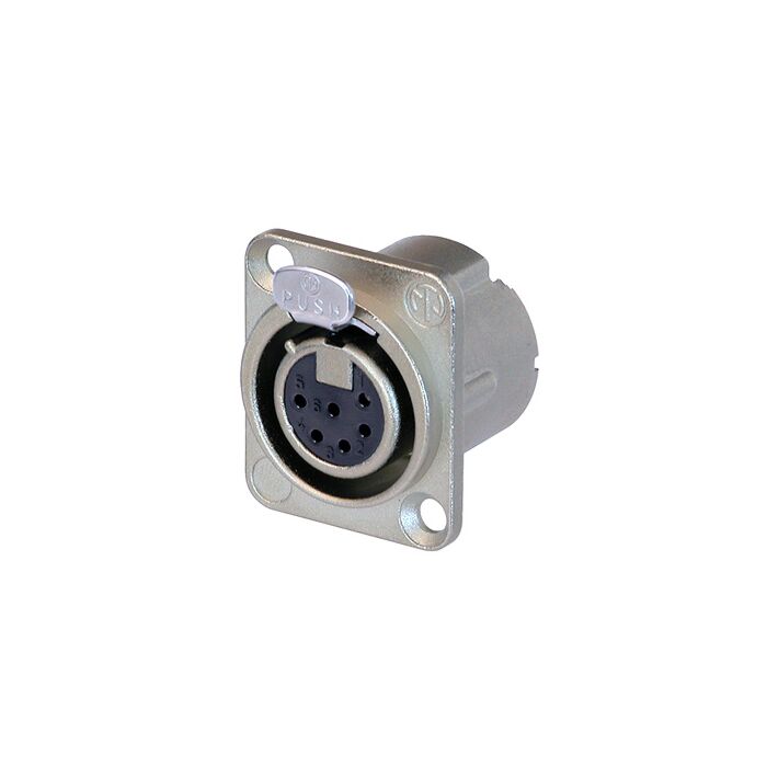 Neutrik NC6FD-LX. DLX Series XLR. Female socket