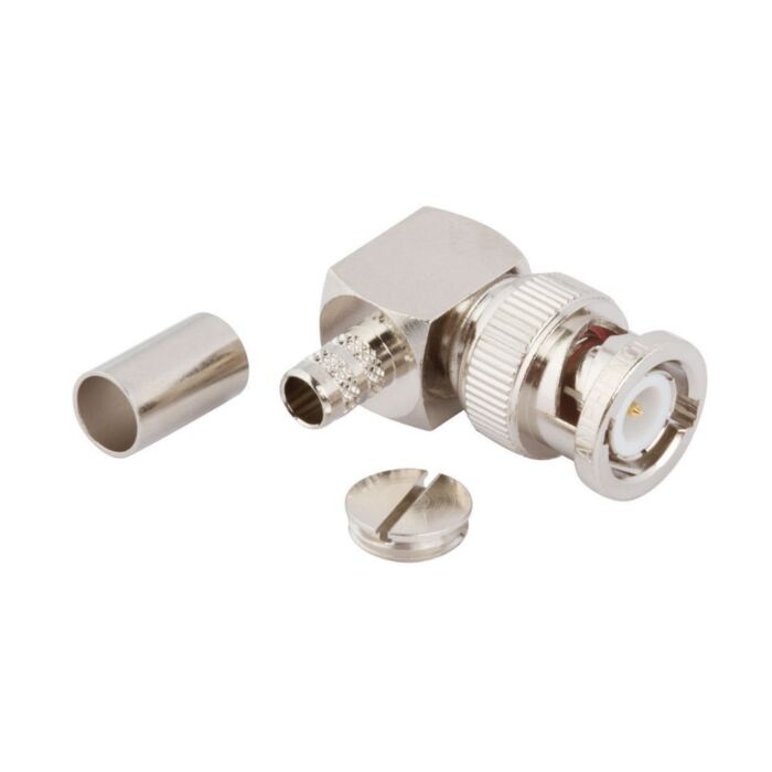 Amphenol RF Coaxial Connector. 50 ohm Angled BNC. For LMR240