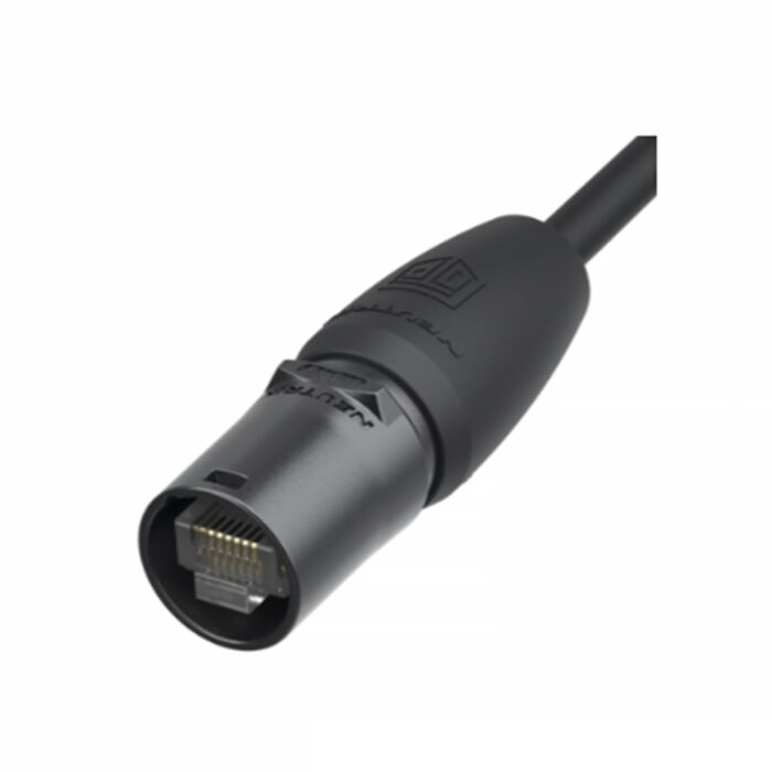 Neutrik NE8MX-B-TOP-14 Ethercon Housing. Black TOP Series IP64