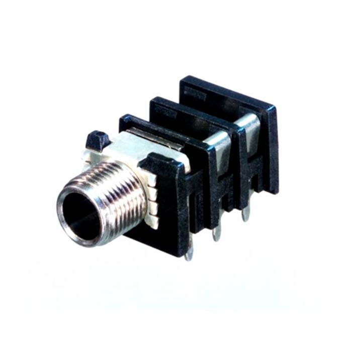 Neutrik NRJ6HM-1-PRE. Slim Jacks TRS Stereo Jack. Female socket. Switched Tip & Ring