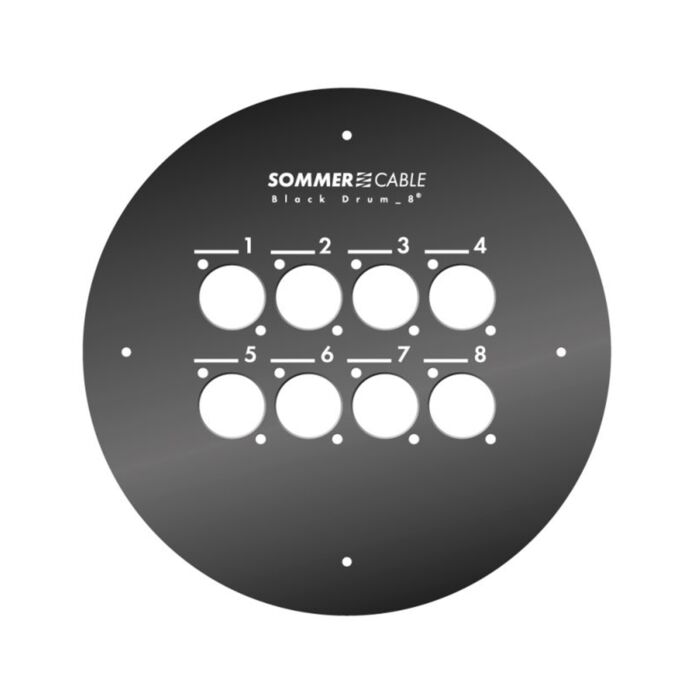 Schill Rund08 d-type plate. 1 Cut out Metal plate for GT310. 