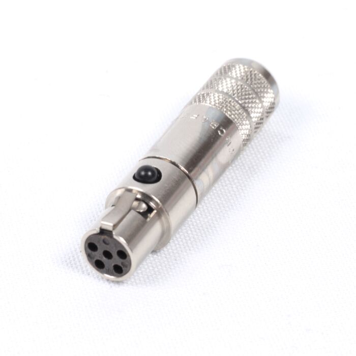 Switchcraft Tini Q-G® 5 Pin TA5FSH Female Mini XLR Connector. Steel Body
