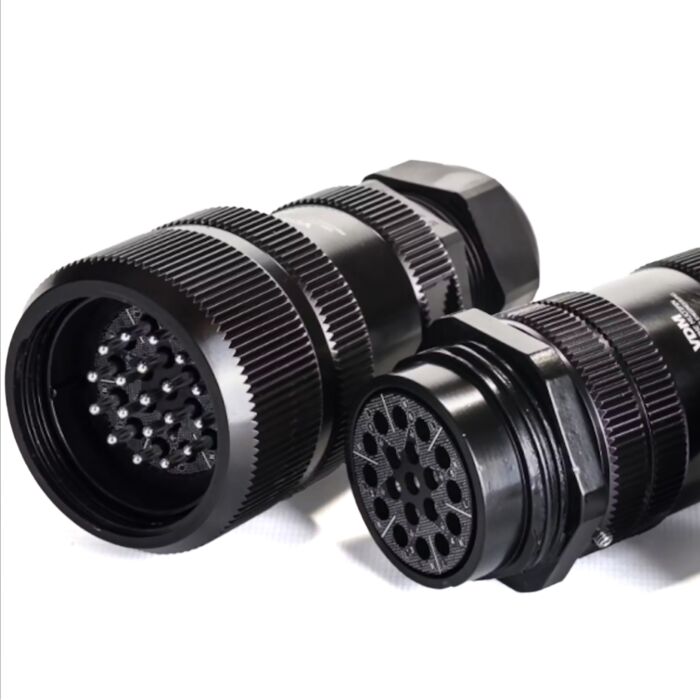 VDM Male Socapex Compatible 19 Pole Cable Mount Connector