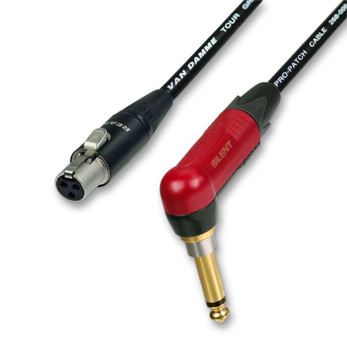 Wireless System Lead for AKG WMS40, PT40, PT400, X-Wire 905 & Samson bodypacks