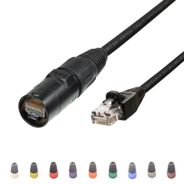 Belden Broadcast CatSnake® Cable. Neutrik CAT5e Ethercon Network Data Lead