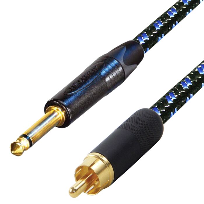 Switchcraft Gold Plated RCA to 1/4