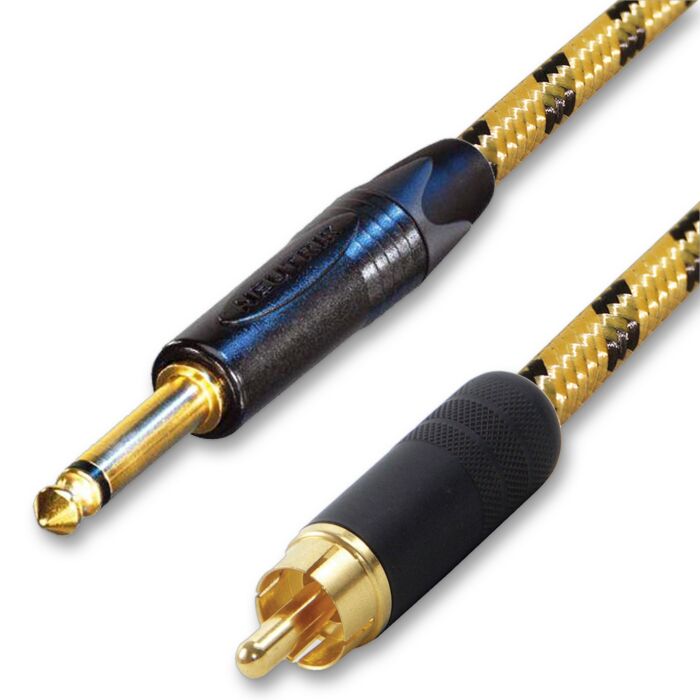 Neutrik Switchcraft Gold Plated RCA Mono Jack Vintage
