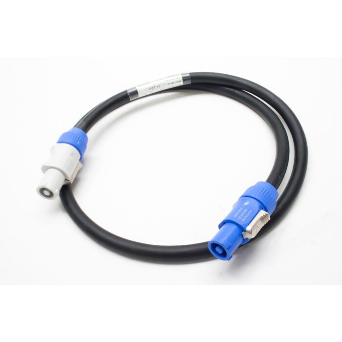 1m NAC3FCA-NAC3FCB Neutrik Powercon H07 Cables. 20 amp Connectors. NAC3FCA. PA Speaker link lead