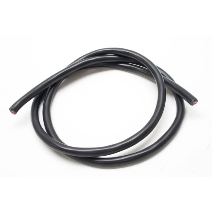 1m Standard Black Maser 2x2.5mm Pro Speaker Cable, Slight Blemishes On The Jacket.