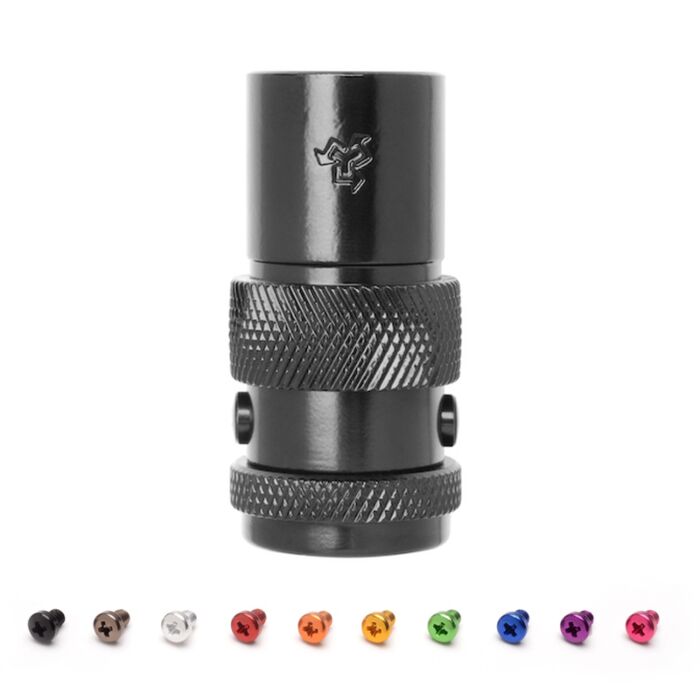 KMMK Squareplug Low Profile Male XLR - Black