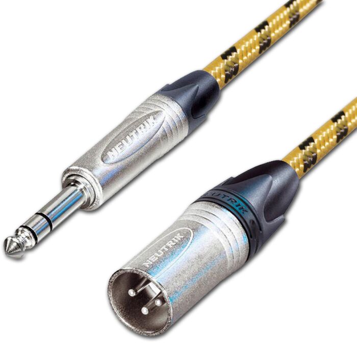 Sommer Club Series MKII Vintage Male XLR to TRS Jack Lead