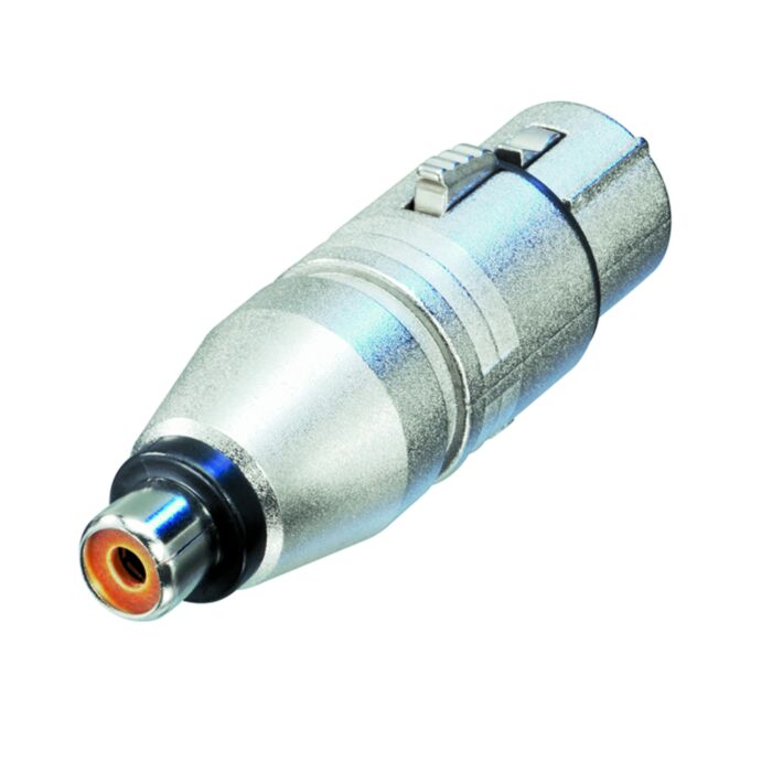Neutrik NA2FPMF XLR Female to Female RCA Phono Socket. Audio Adaptor Convertor