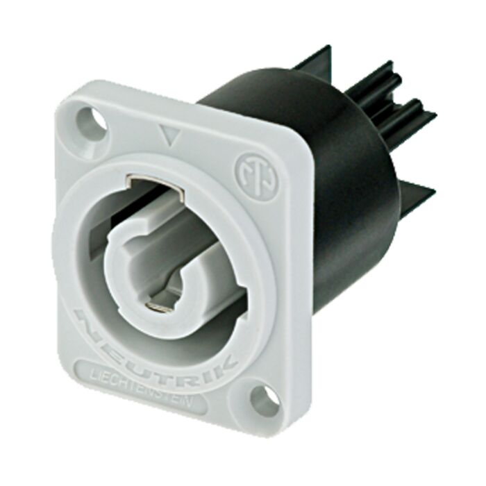 Neutrik NAC3MPB-1 Output Powercon Chassis Panel Mount. 240v, 20 amp Rated