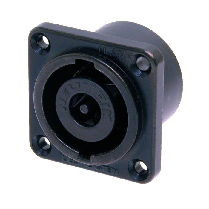 Neutrik NL8MPR-BAG Male 8 Pole Speakon Chassis Panel Mount