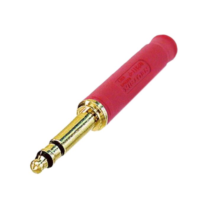 Neutrik NP3TT-P-AU-R Gold 4.4mm TT Bantam Black Connector