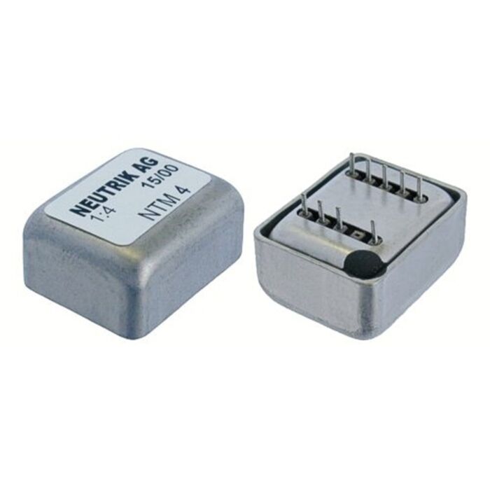 Neutrik NTM4 Mic 1:4 Studio Transformer for PCB Mount.