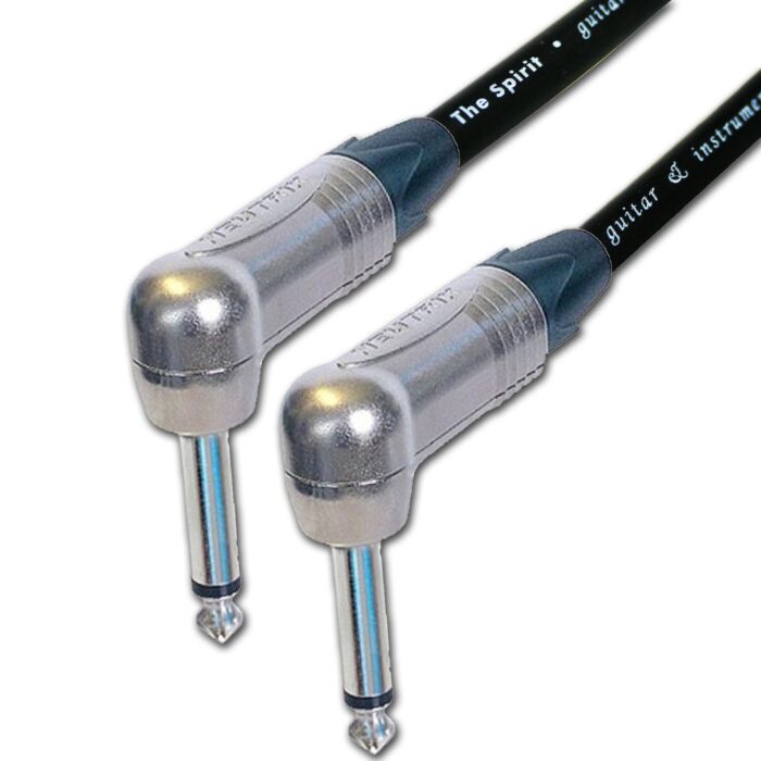 Sommer Spirit SC - SUPER Low Noise Lead. Unbalanced Mono Angled Jack Lead