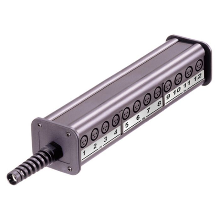 Rean Length 3 NSB3C-20.4 Stage Box 20 IN and 4 OUT