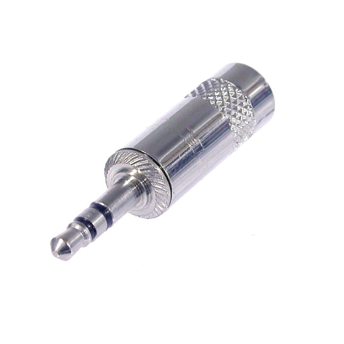 3.5mm Rean NYS231 Straight Stereo Mini Jack Connector