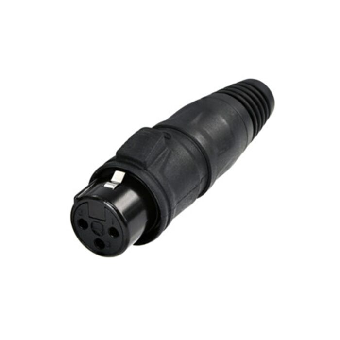 REAN RCX3F-Z-002-0 3 Pin Female XLR IP65 Cable Connector 